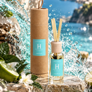 Aqua Haven 50ml reed diffuser by Homeaura Scents