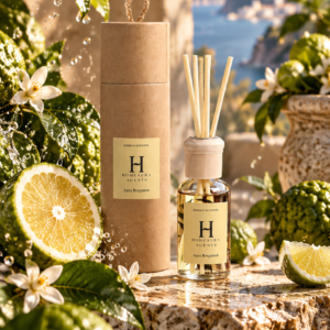 Aura Bergamot reed diffuser by Homeaura Scents