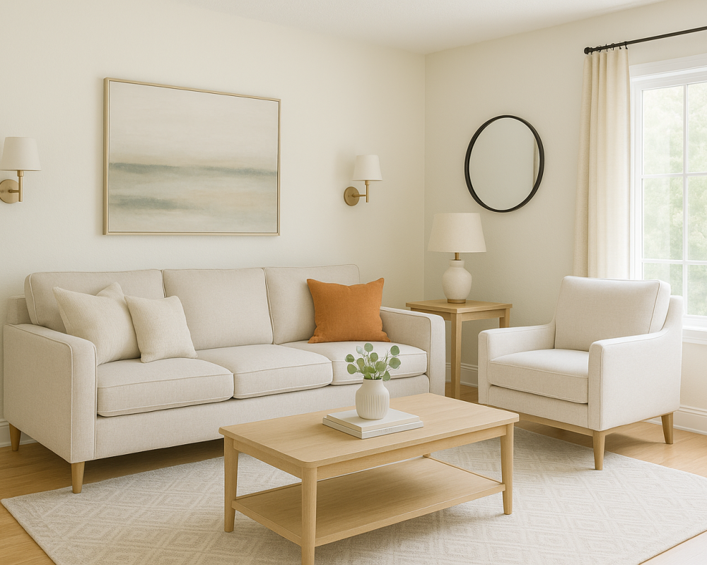 interior decor after view